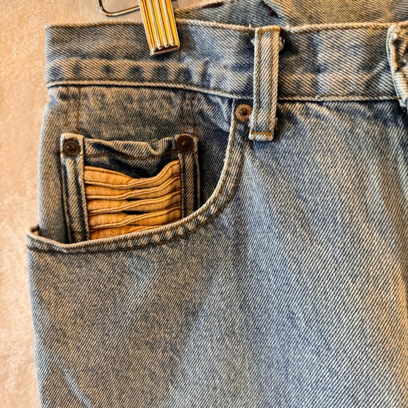 LA Gear Vintage Light Wash Jeans Size 31x34 - Picture 5 of 12